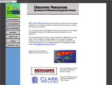 Tablet Screenshot of discoveryresources.com